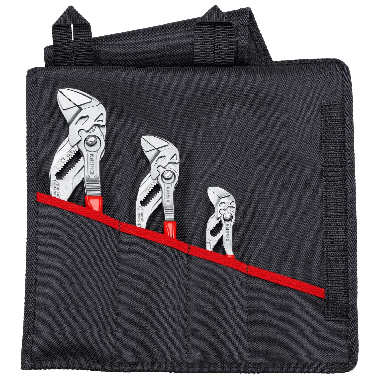 Knipex 00 19 55 S6 3-Piece Pliers Wrench Set in Tool Roll