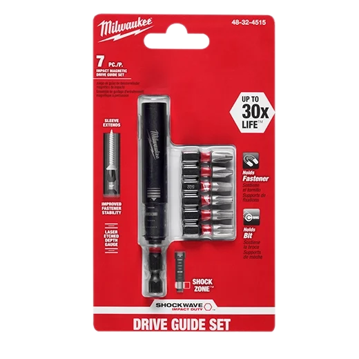 SHOCKWAVE™ Impact Magnetic Drive Guide Set - 7 PC