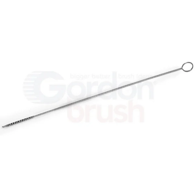 Gordon Brush 01021 0.3" Stainless Steel Filament and Steel Stem Brush