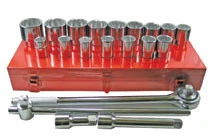 21 piece 3/4" drive SAE socket set 103-07-880