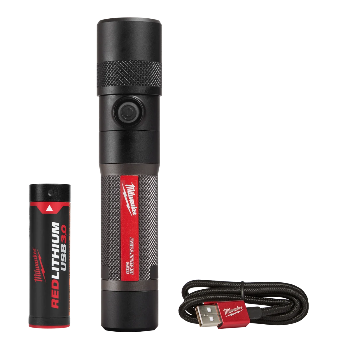REDLITHIUM™ USB 1100L Twist Focus Flashlight