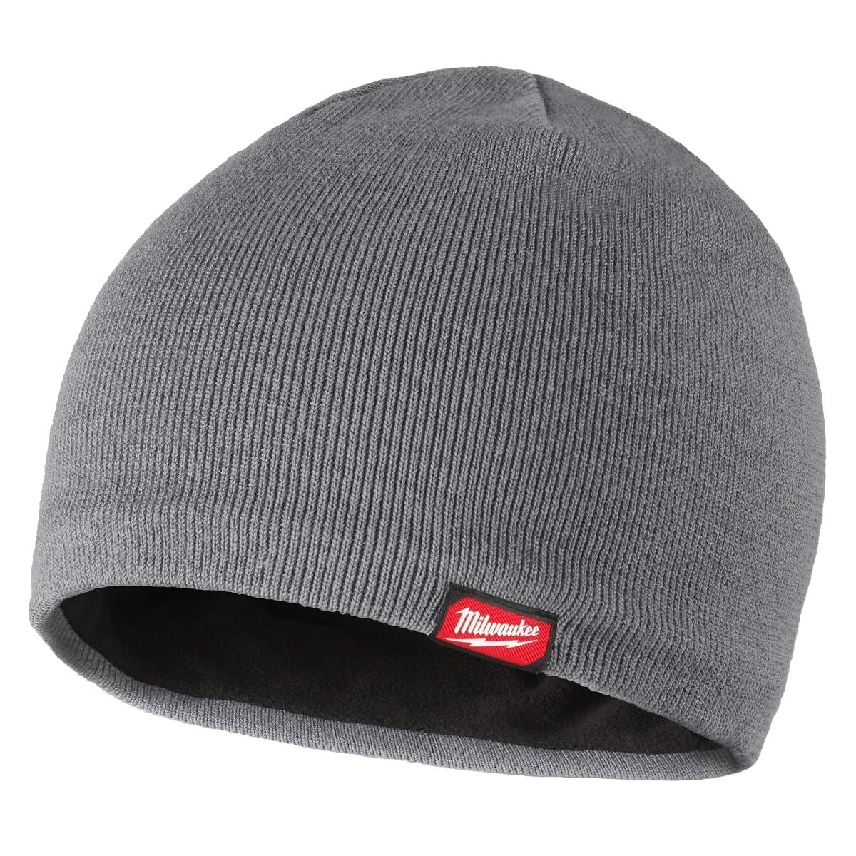 Fleece-Lined Beanie Gray