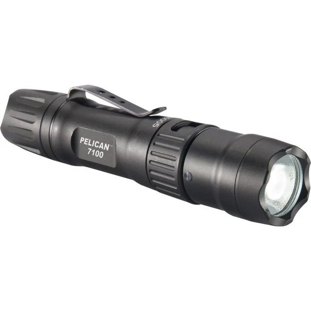 Pelican 071000-0000-110 7100 Tactical Flashlight Black