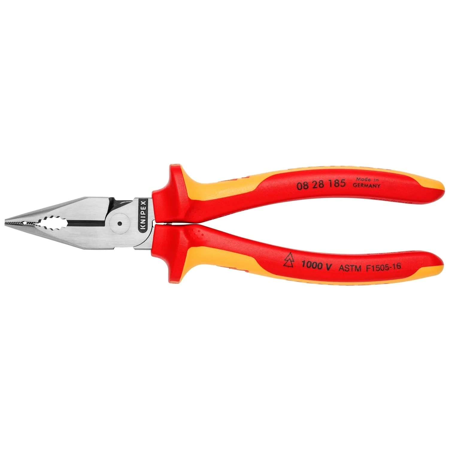 Knipex 08 28 185 US Needle-Nose Combination Pliers-1000V Insulated