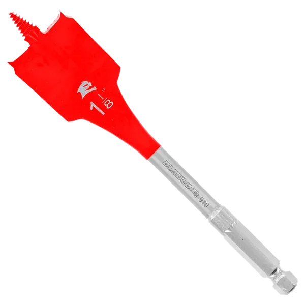1-1/8" x 6" Spade Bit for Wood
