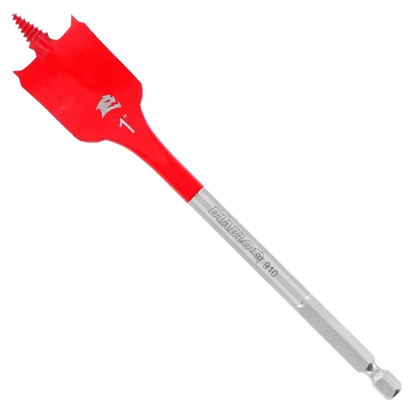 1" x 6" Spade Bits for Wood (2-pk)