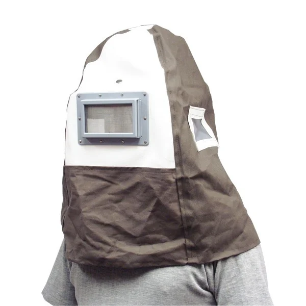 Vinyl Deluxe Sand Blast Hood w/Hard Hat 1006
