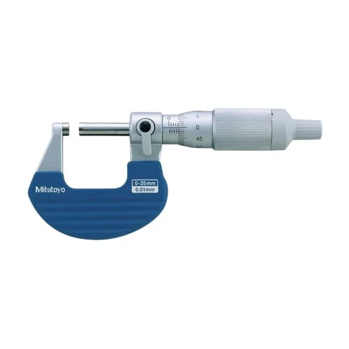 Mitutoyo 102-718 Series 102 Ratchet Thimble Micrometer, 1-2"