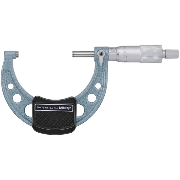 Mitutoyo 103-139-10 Outside Micrometer, 75mm Range