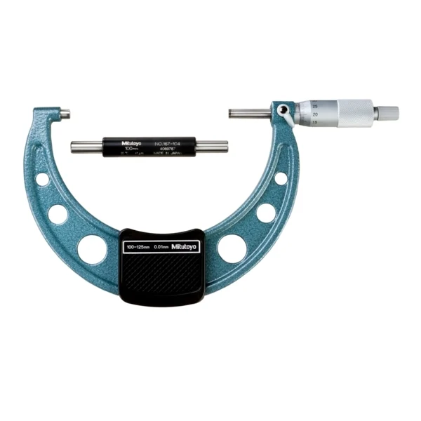 Mitutoyo 103-141-10 Outside Micrometer, 125mm Range