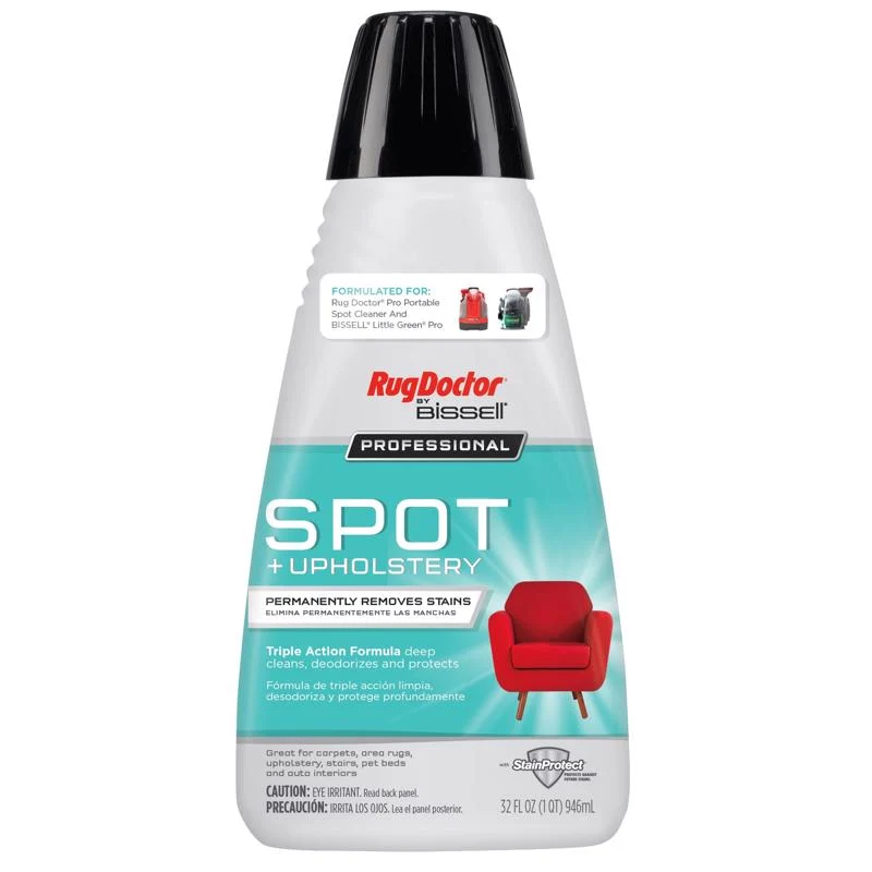 Rug Doctor Bissell Upholstery Cleaner 32 oz Liquid Concentrated, Pack of 6
