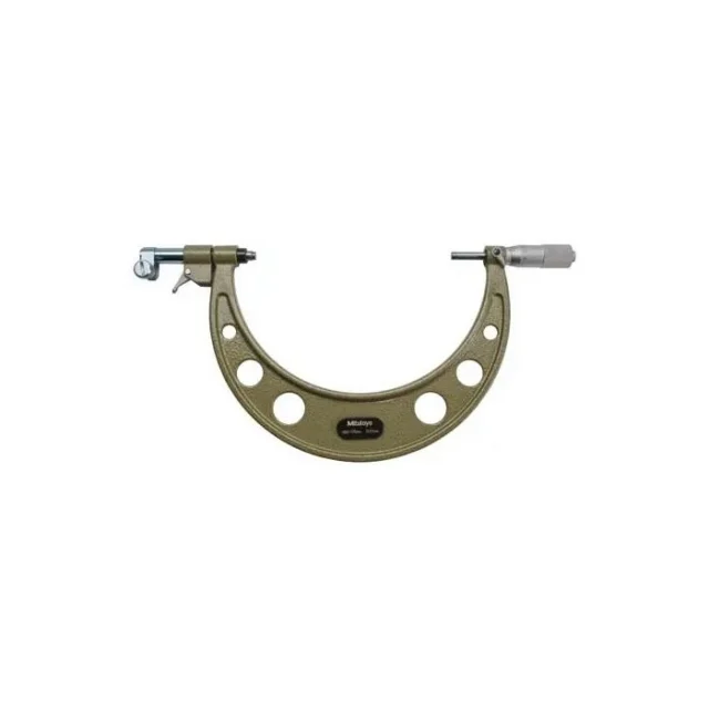 Mitutoyo 107-207 Outside Anvil Retracting Trigger Micrometer, 150-175mm