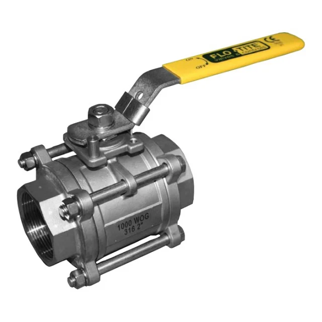 Flo-Tite 110-SS-1-RTT-L-050 EconoChem Full Port Ball Valve, 2"