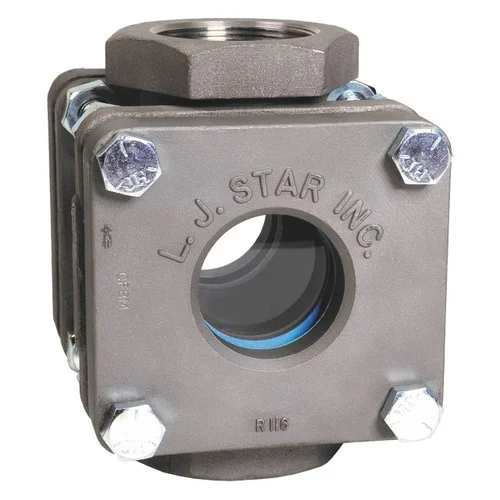 LJ Star 1112 CNNN1N 1-1/2" Visual Flow Indicator, Standard