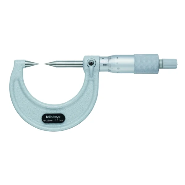 Mitutoyo 112-202 Point Micrometer, 25-50mm Range