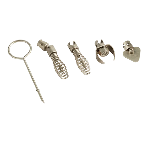 5-Piece Small Cable Head Attachment Kit w/ Rust Guard™ Plating