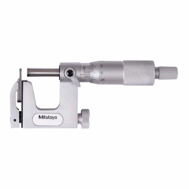 Mitutoyo 117-101 Micrometer Interchangeable Anvil Type, 0-25mm Range