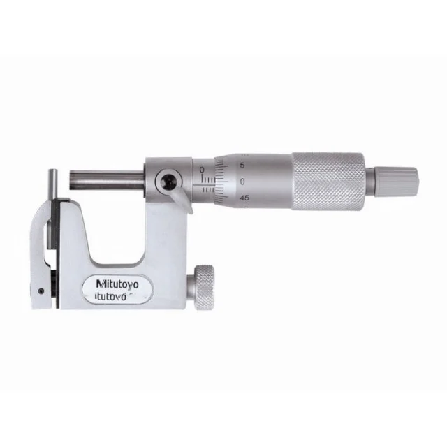Mitutoyo 117-102 Uni-Mike Ratchet Stop Micrometer, 25-50mm