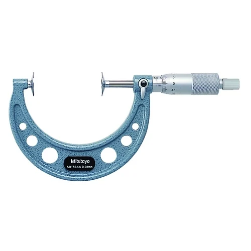 Mitutoyo 123-108 Disc 175-200mm Micrometer with 30mm Disks