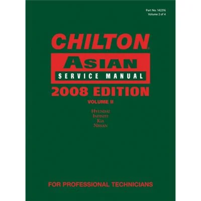 Chilton 2008 Asian Service Manual Volume 2