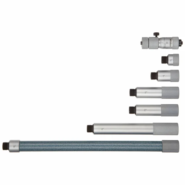 Mitutoyo 137-217 Series 137 Tubular Micrometer, 2-12", Carbide