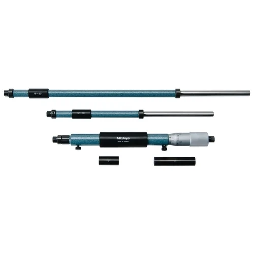 Mitutoyo 141-121 Inside Micrometereter, Interchangeable Rods 8-20"