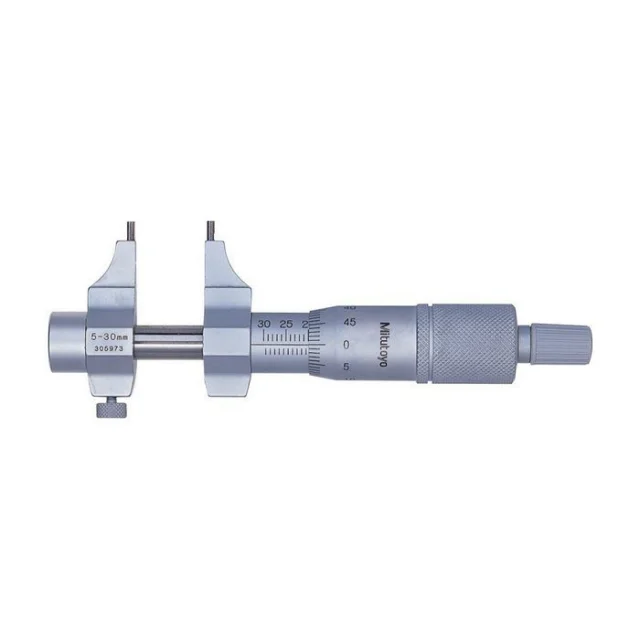 Mitutoyo 145-185 Caliper Type Inside Micrometer, 5-30mm