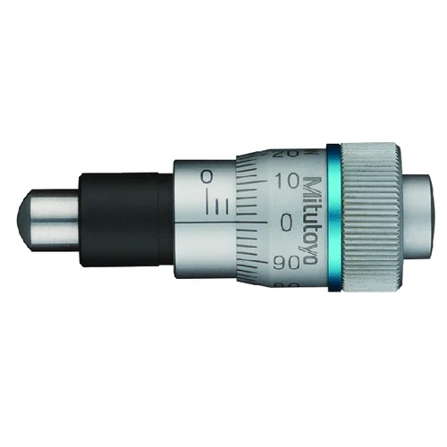 Mitutoyo 148-343 Fine Pitch Micrometer Head, Compact Type, Locknut