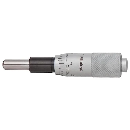 Mitutoyo 149-811 Series 149 Micrometer Head Small-Carbide, 0-0.5"