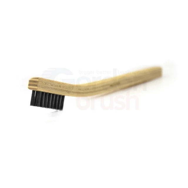 Gordon Brush 14N 2 x 8 Row 0.12" Nylon Bristle Plywood Handle Brush