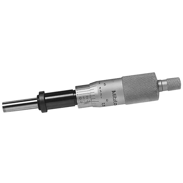 Mitutoyo 151-237 Series 151 Micrometer Head Middle, 0-1", Clamp Nut