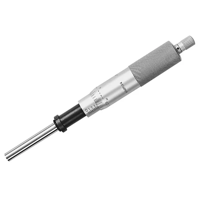 Mitutoyo 151-272 Series 151 Micrometer Head Middle, 0-2", Plain