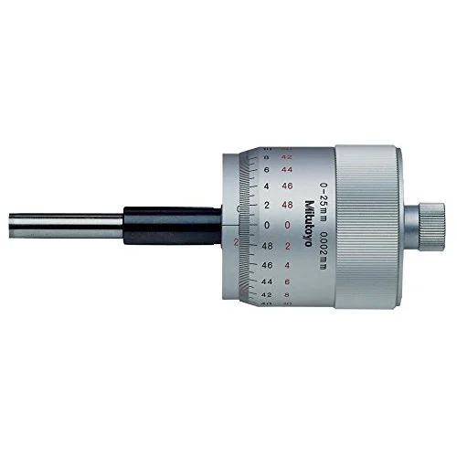 Mitutoyo 152-332 Series 152 Micrometer Head Spindle Feeding, 0-25mm