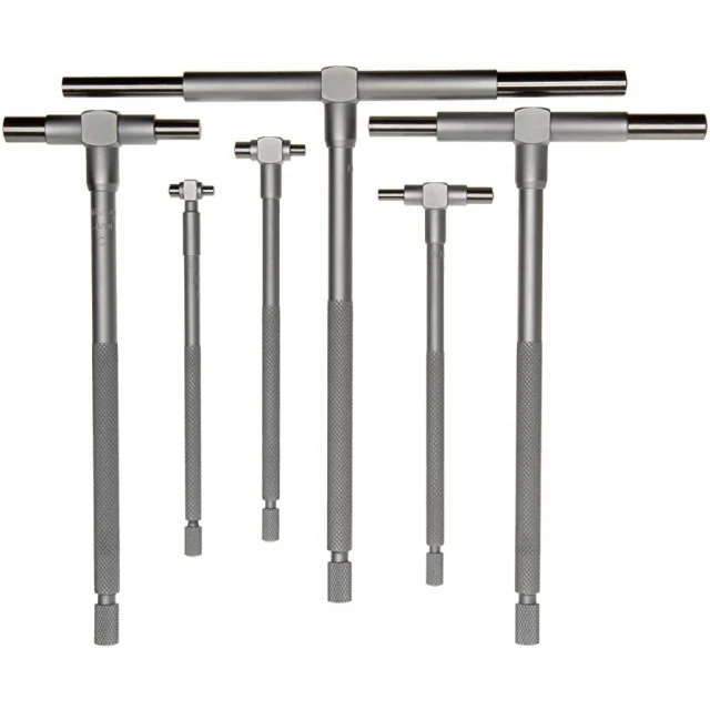 Mitutoyo 155-903 Series 155 Telescoping Gage Set, 0.313-6" Range