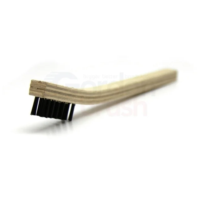 Gordon Brush 15NL 3 x 7 Row 0.18" Nylon Bristle Scratch Brush