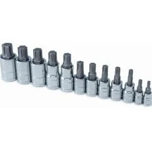Titan 16149 12 Piece Ribe Bit Socket Set