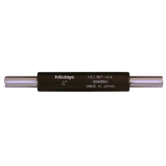 Mitutoyo 167-144 Micrometer Standard, 4" Length