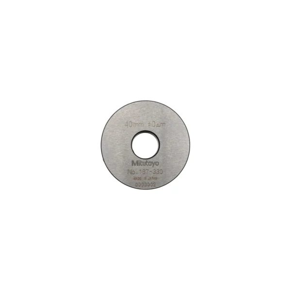 Mitutoyo 167-330 Standard for V-Anvil Micrometers, 40mm Diameter