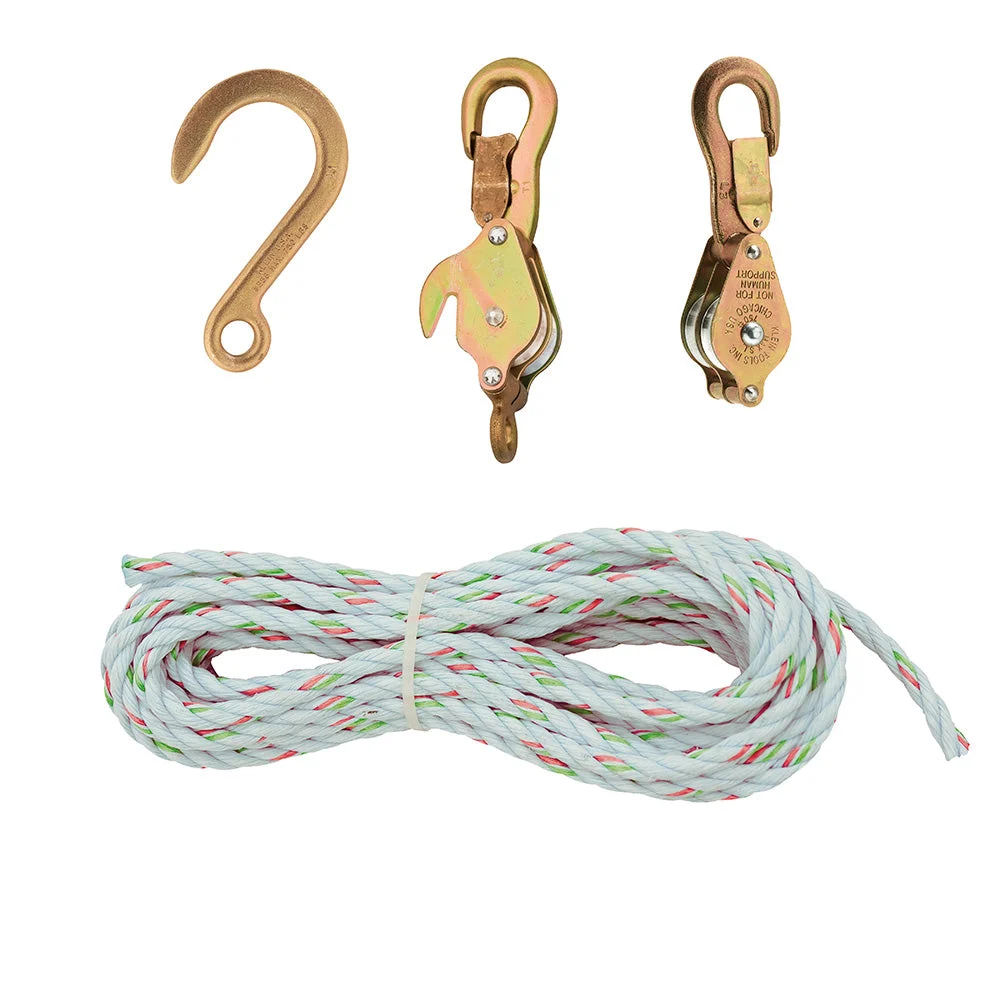 KLEIN TOOLS Block and Tackle with Anchor Hook Cat. No. 258