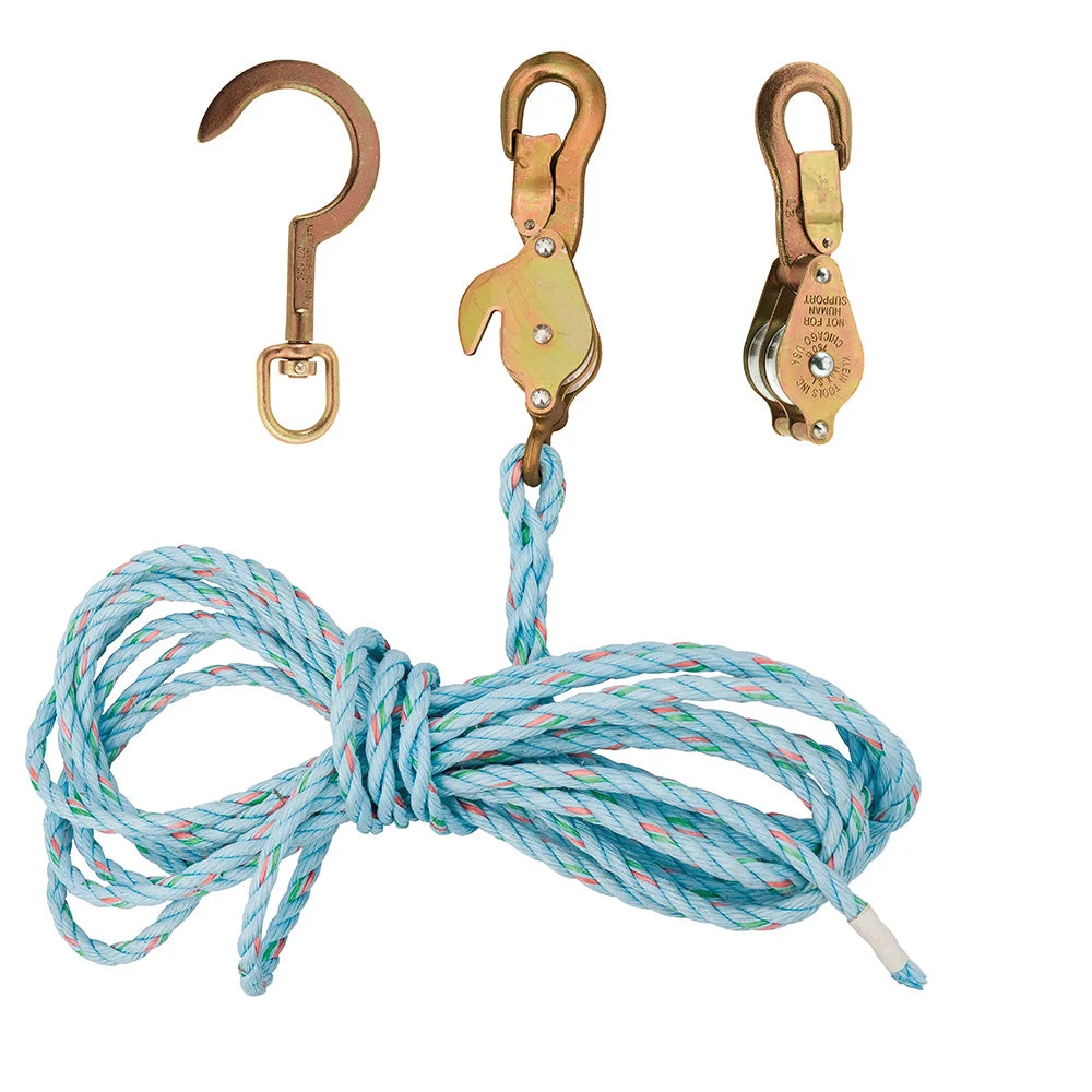 KLEIN TOOLS Block and Tackle 259 Anchor Hook Spliced