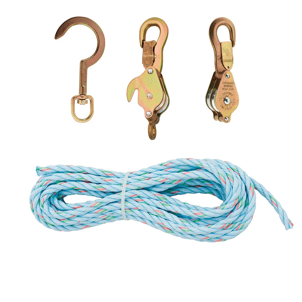 KLEIN TOOLS Block and Tackle with Cat. No. 268 Block