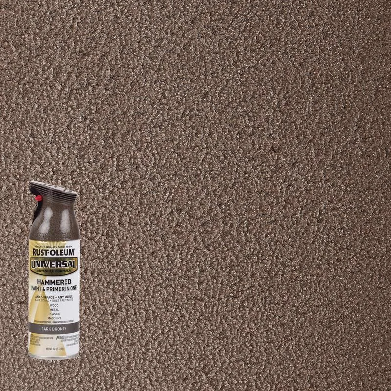 Rust-Oleum Hammered Hammered Dark Bronze Spray Paint 12 oz, Pack of 6
