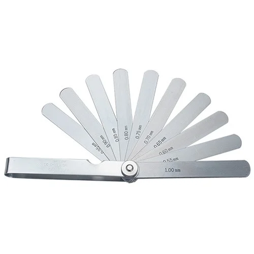 Mitutoyo 184-307S Series 950 Feeler Gages 0.3-0.5mm Range, 100mm, 13