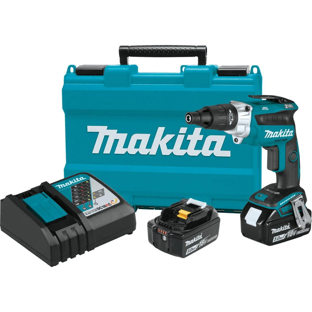 18V LXT® Lithium‑Ion Brushless Cordless 2,500 RPM Screwdriver (5.0Ah)