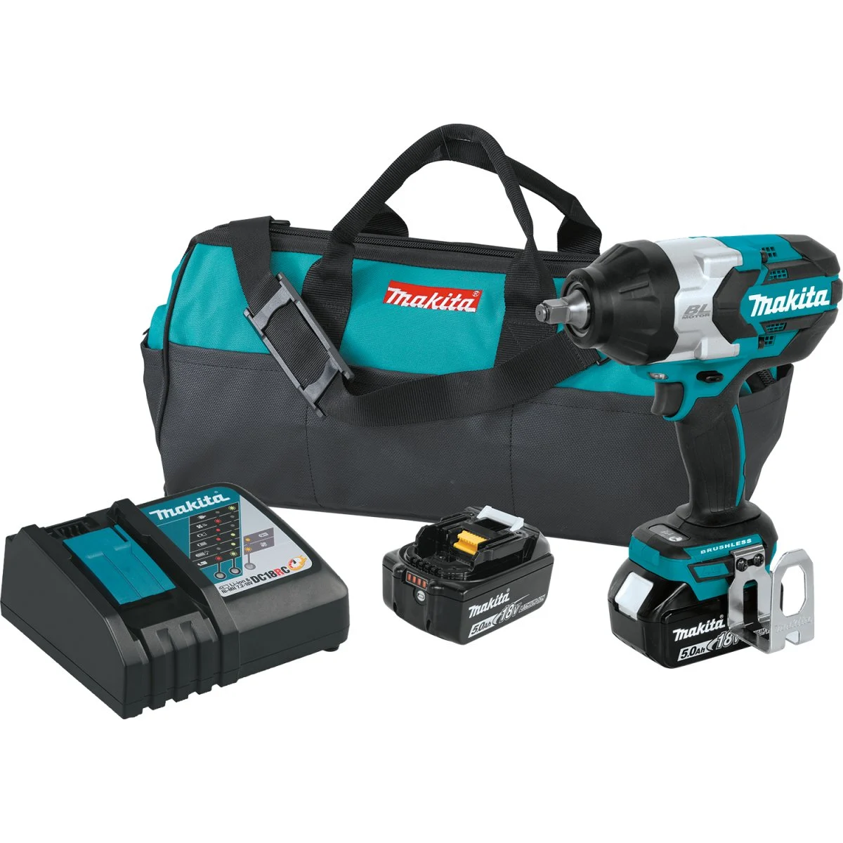 18V LXT® Lithium‑Ion Brushless Cordless High‑Torque 1/2" Sq. Drive Impact Wrench