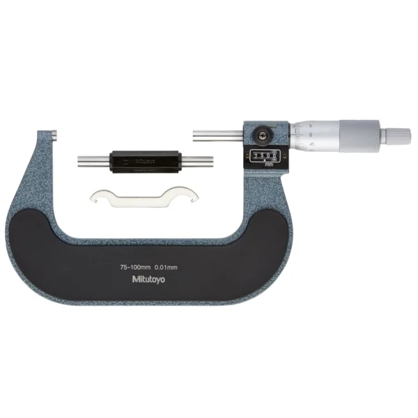 Mitutoyo 193-104 Mechanical Outside 75-100mm Micrometer