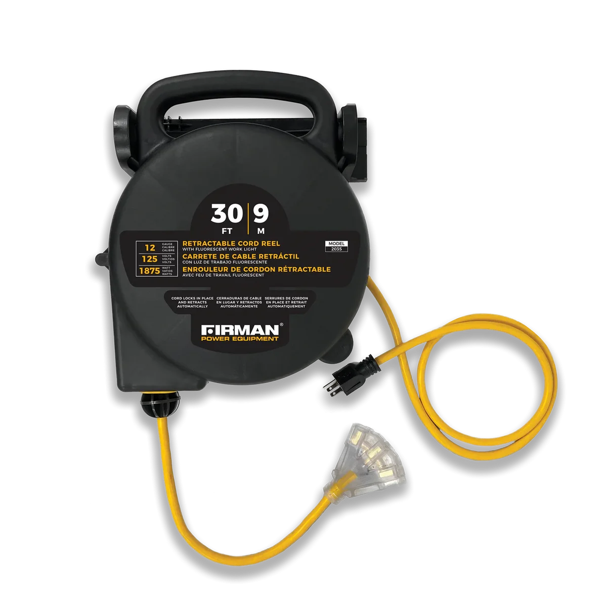 Retractable Extension Cord Reel