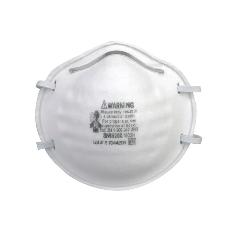 3M N95 Disposable Particulate Respirator White 40 pk