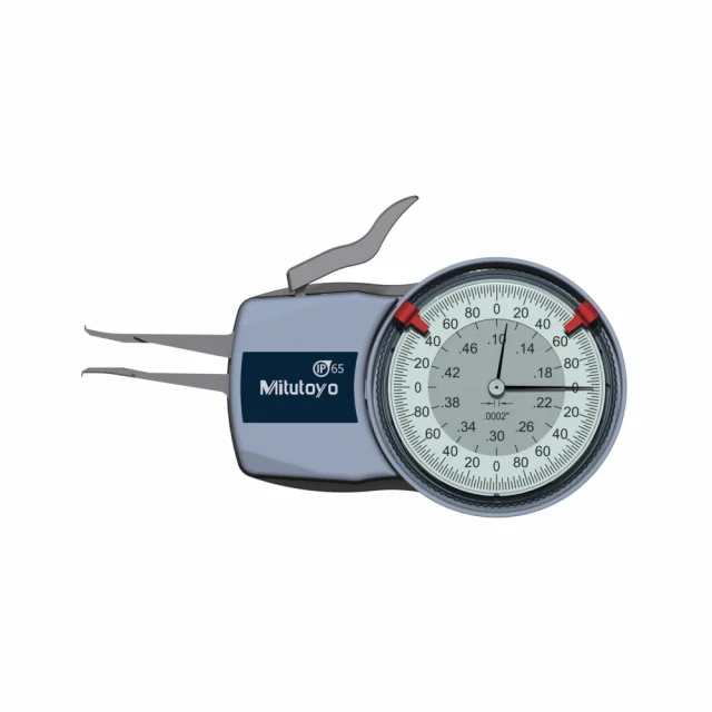 Mitutoyo 209-350 Internal Measurement Caliper Gage, 0.5" Max Range