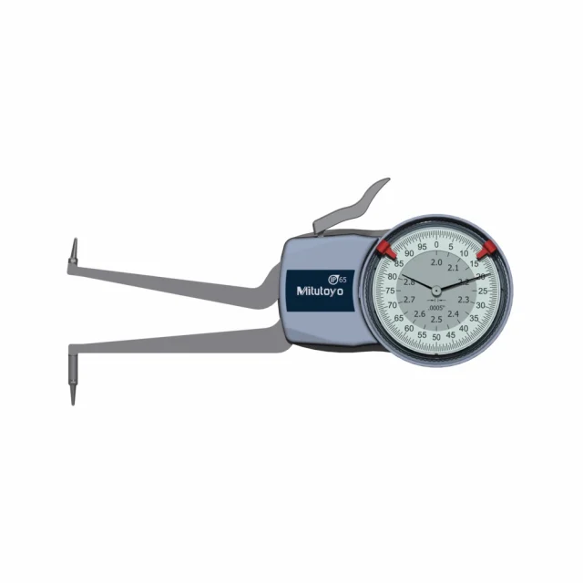 Mitutoyo 209-357 Internal Measurement Caliper Gage, 2.8" Max Range